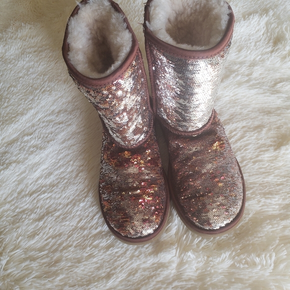 Sparkle Sequin Boots 